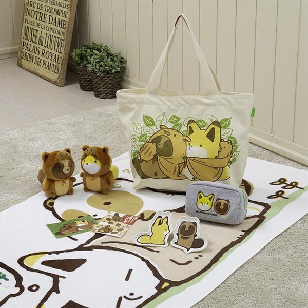 12月15日(土)10時より人気の福袋『タヌキとキツネ ハッピーバッグ2019』がロフトネットにて予約開始